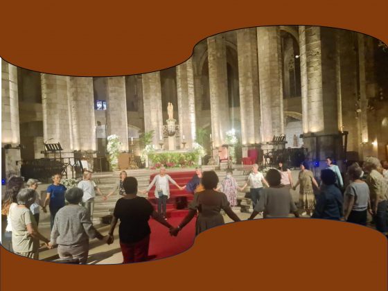 Dansa contemplativa a Santa Maria del Mar curs 2024-2025