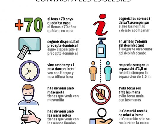 Horaris estiu de 2020 (indicacions COVID-19)