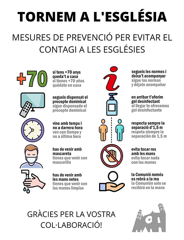Horaris estiu de 2020 (indicacions COVID-19)