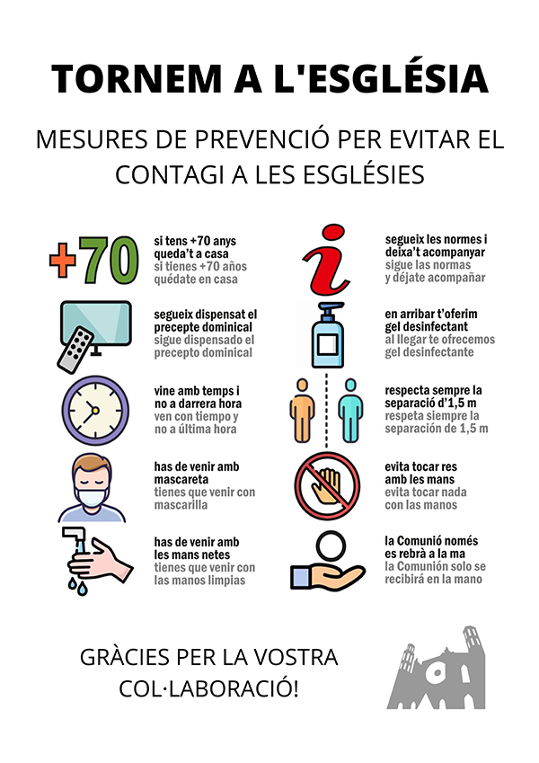 Horaris estiu de 2020 (indicacions COVID-19)