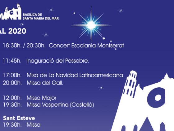 Horaris de Nadal 2020