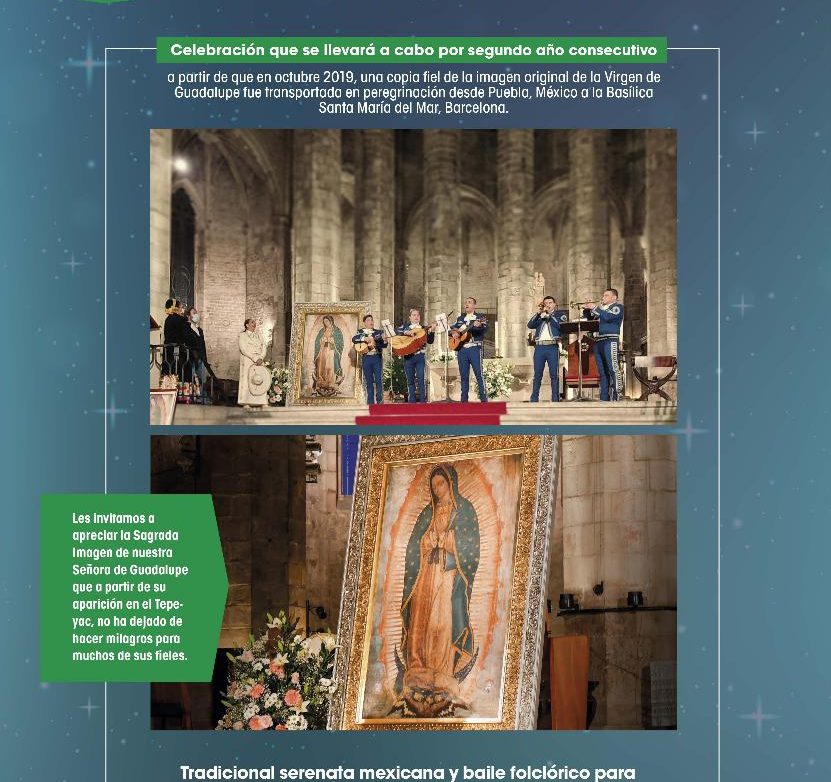 Celebració eucarística en honor a Nostra Senyora de Guadalupe