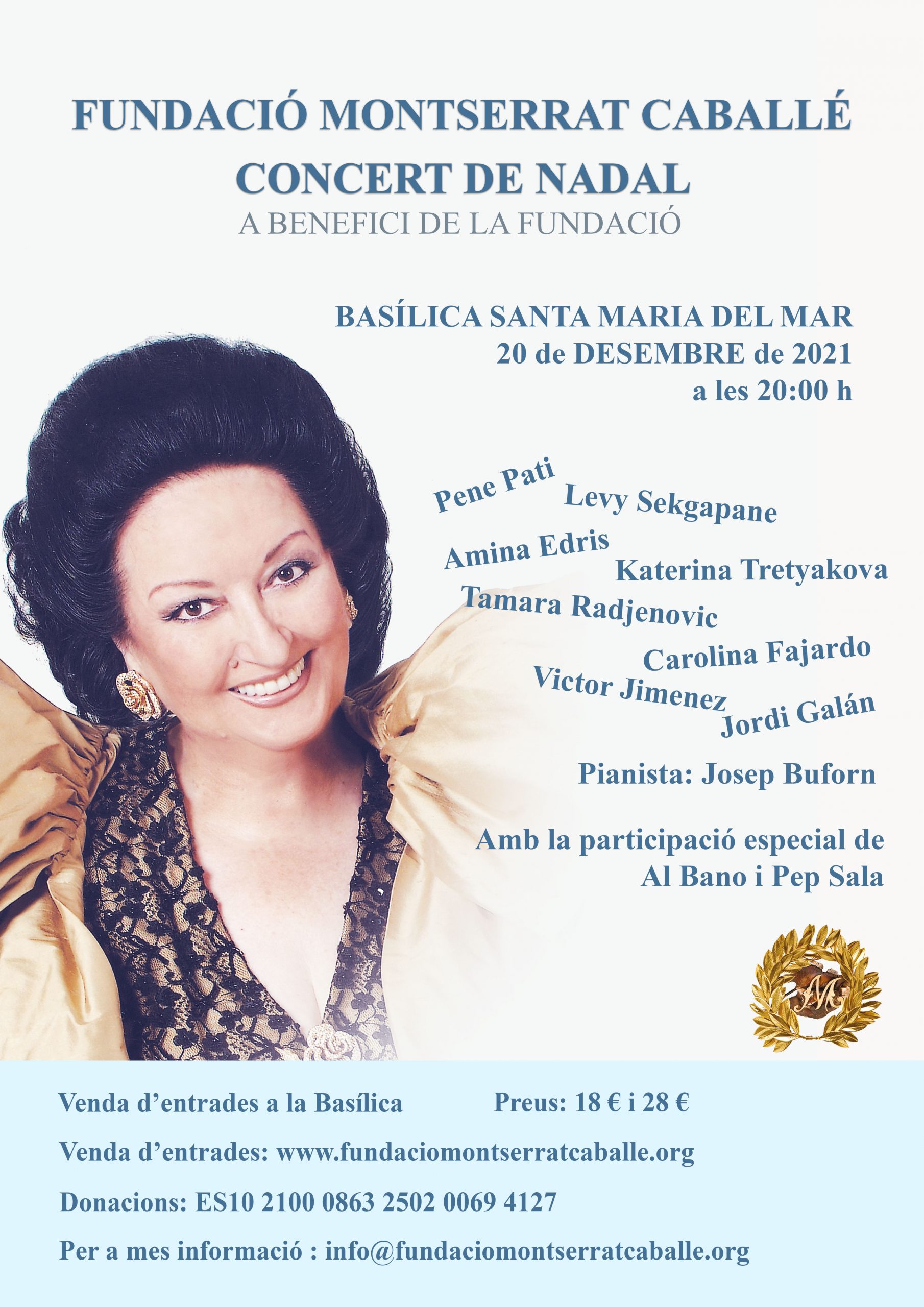 Concert de Nadal de la Fundació Montserrat Caballé