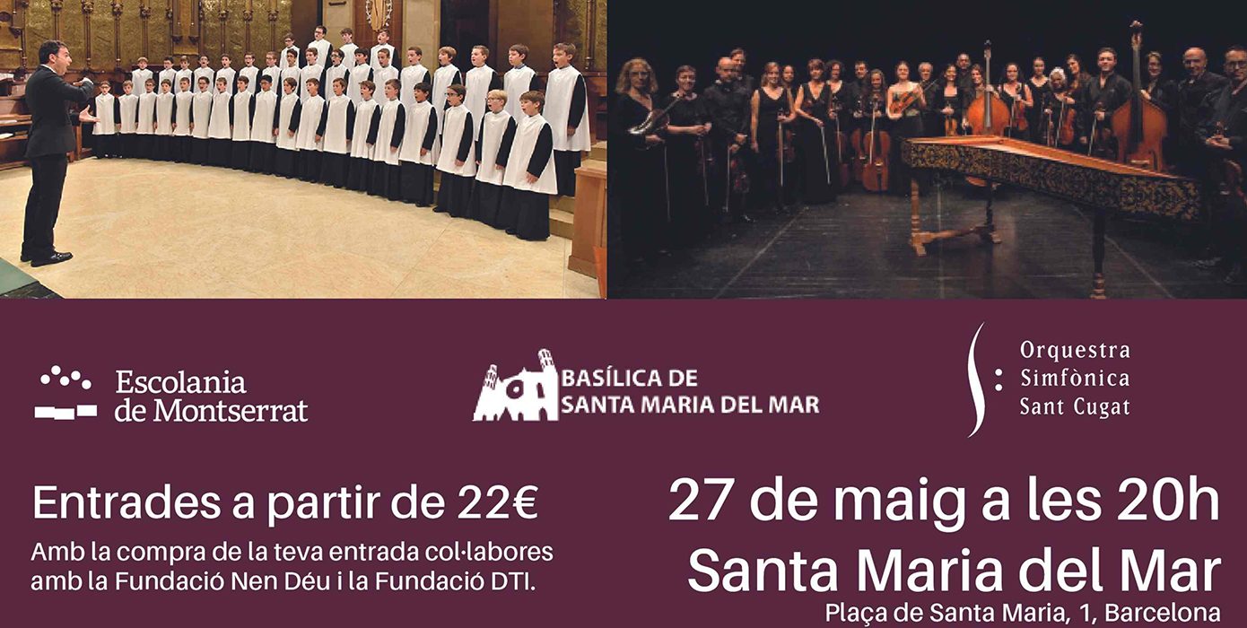 Concert solidari de celebració de la Fundació Nen Déu