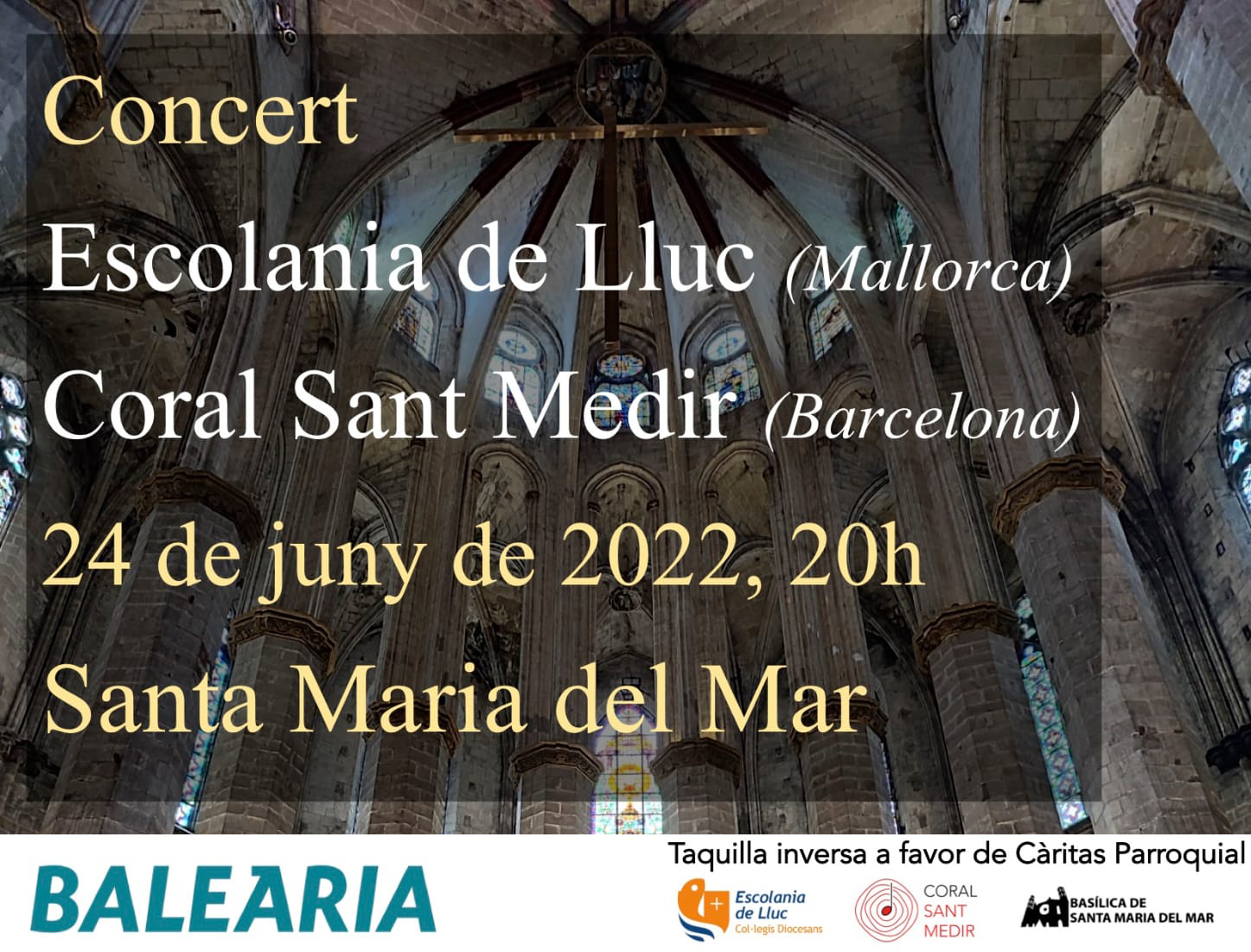 Concert de l'Escolania de Lluc i la Coral Sant Medir